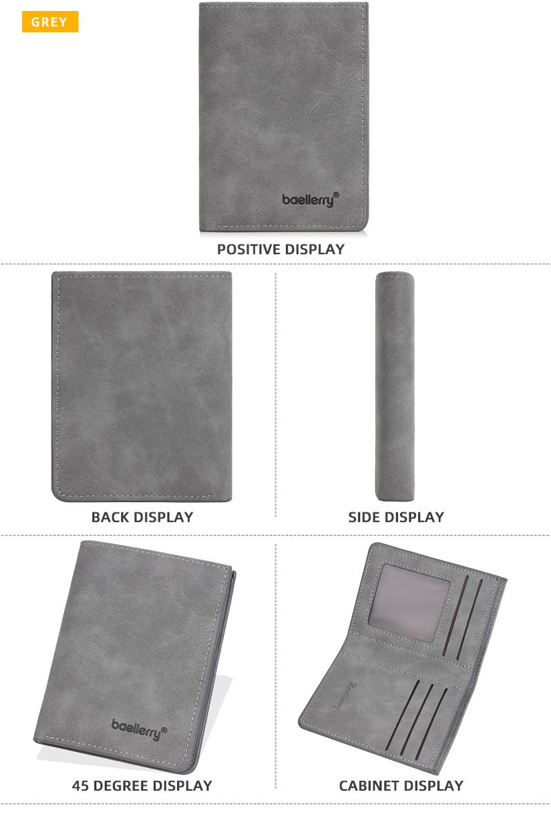 New Anti-magnetism Card Holder, Zero Wallet, Fashionable And Simple Imitation Leather Wallet - Casual Style, Fashionable Accessories_voghion.com