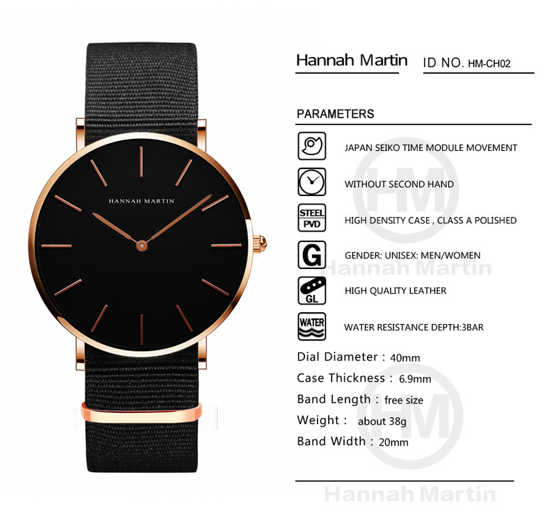 Heren casual quartzhorloge met Japans uurwerk, 40 mm roestvrijstalen kast, PU-leren band, waterbestendig, minimalistisch ontwerp_voghion.com