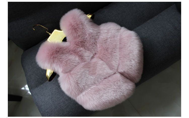 Weiche Kunstpelzweste für Kinder – gemütliche Oberbekleidung für Winter und Herbst, stylische Pufferjacke für Jungen und Mädchen, warme Weste mit Fleecefutter und Druckknöpfen_voghion.com