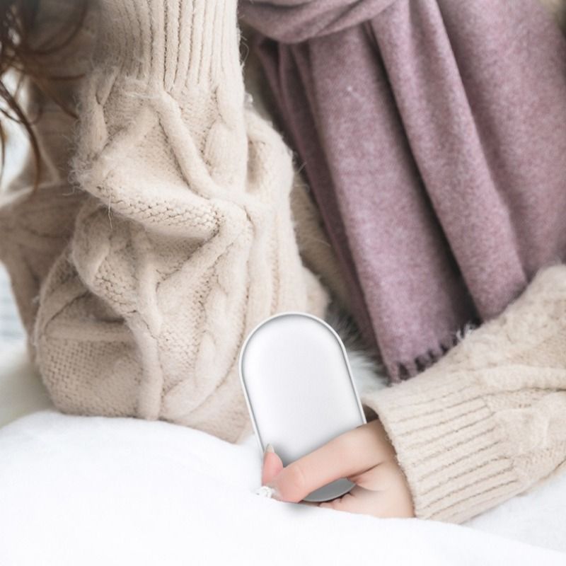 Riscaldatore portatile 2 in 1 e scaldamani con power bank, 5000 mAh, ricaricabile tramite USB, riscaldamento rapido, regalo per viaggi invernali all'aperto_voghion.com