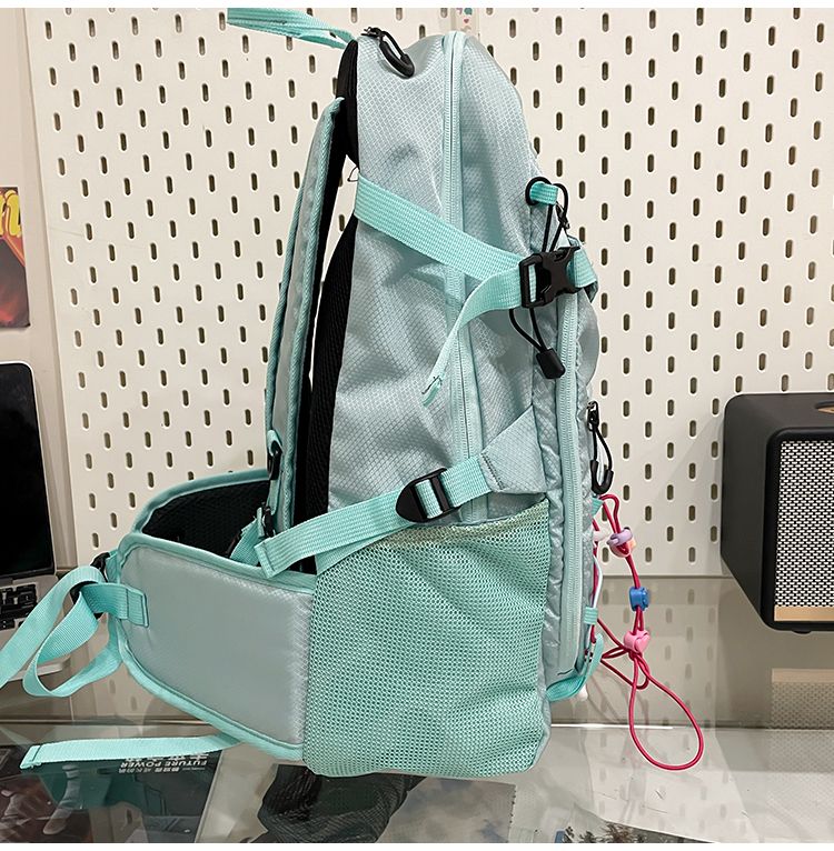 Bolsa de trabajo estilo montaña, deportiva, resistente al agua, para senderismo, ligera, para portátil, moderna, versátil, para estudiantes universitarios._voghion.com