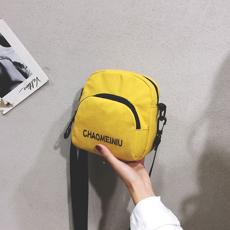 Ins Super Popular Small Women 2023 New Fashion Versatile Canvas Summer Fresh Style Crossbody Bag For Girls_voghion.com