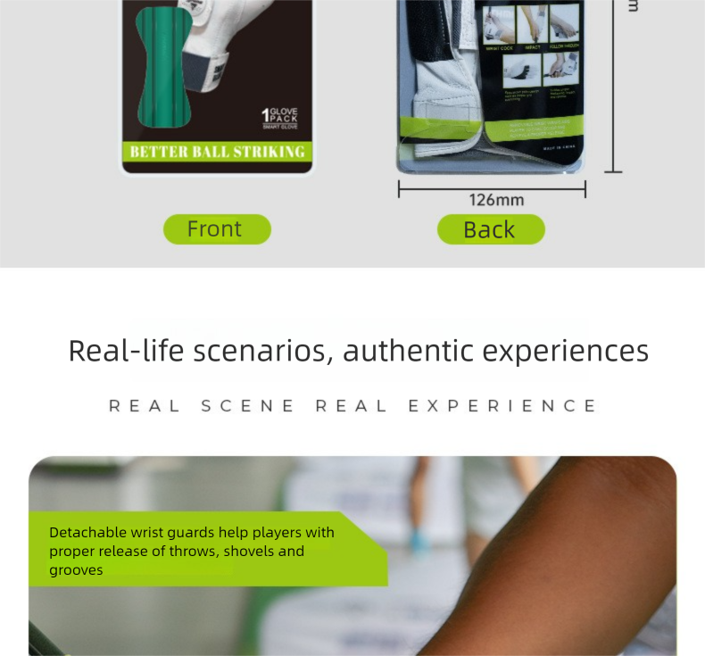 Practice Correction Smart Indonesian Lambskin Swing Tool Grip Gloves Men Golf Supplies_voghion.com