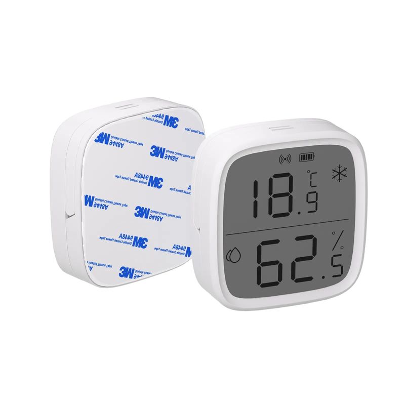 SONOFF SNZB-02D Zigbee Capteur de température et d'humidité LCD Thermostat Détecteur Intelligent Fonctionne avec Ewek Alexa Google Home_voghion.com