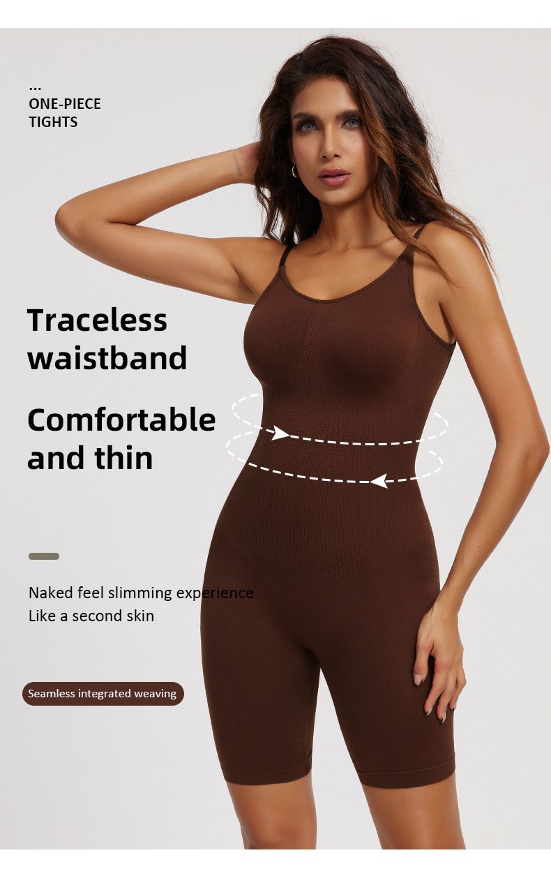 Shapewear-Bodysuit in Übergröße, postpartale Hüftstraffung, nahtlose Shapewear, Damenkorsett, Ganzkörper-Sling, Bauchstraffung, Bodysuit_voghion.com