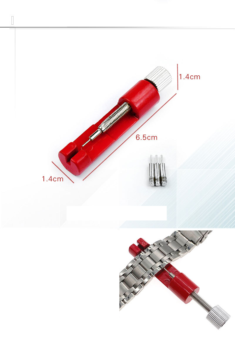 Herramientas para reparación de relojes, extractor de correas, ajustador de relojes de metal, herramienta para quitar correas de reloj, ajuste de longitud de correa de reloj_voghion.com