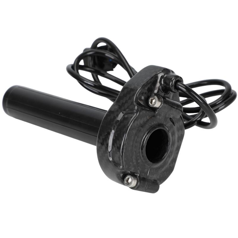 Carbon Fiber Electronic Throttle Grip For Electric Motorcycles - Kit With Enhanced Sensitivity & Durability - Compatible With Most E-Bike Models_voghion.com