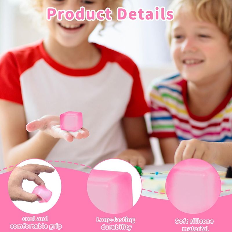 Nice Cube Squeeze Toys Taba Squishy Squishy Cubes Ice Cube Fidget Toy Sensory Fidget Toys Stress Cube Anxiety Relief For Kids And Adults_voghion.com