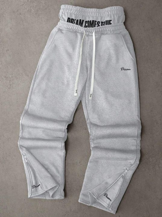 Streetwear Hoodie & Jogger Set - Cozy Oversized Pullover With Pockets, Unisex Casual Outfit For Fall Winter_voghion.com