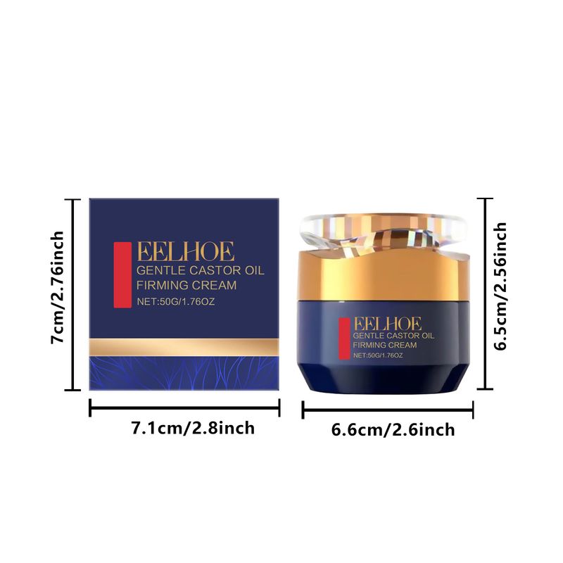 EELHOE Castor Oil Hydrating Nourishing Skin Facial Fine Lines Moisturizing Care Face Cream_voghion.com