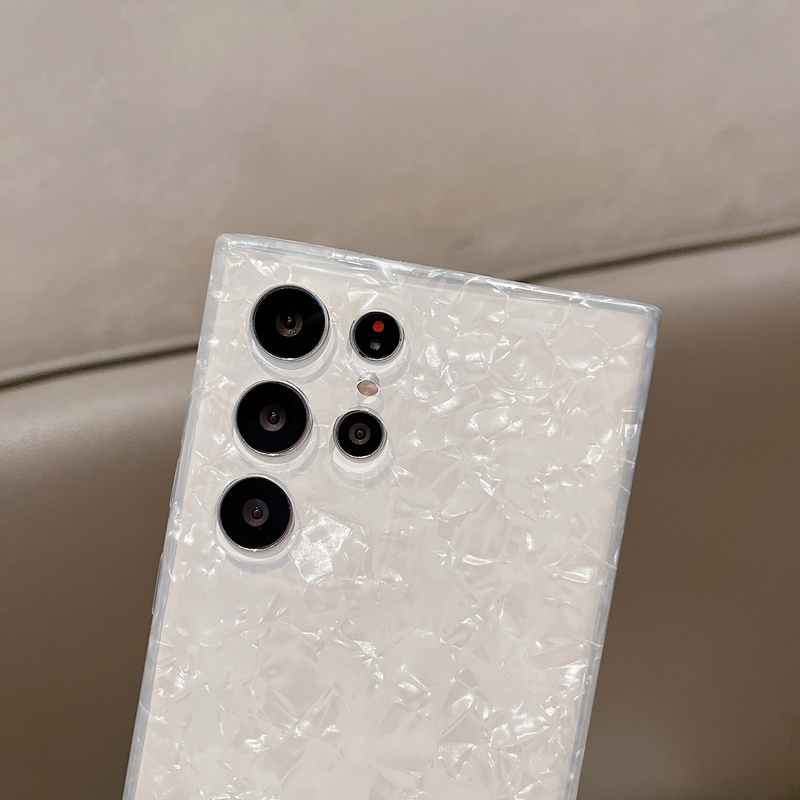 Glitter Luxury Shell Pattern Phone Case For Samsung Galaxy S20 S21 PLUS S22 ULTRA S23 Note10plus Note20U Soft IMD Silicone Cover_voghion.com