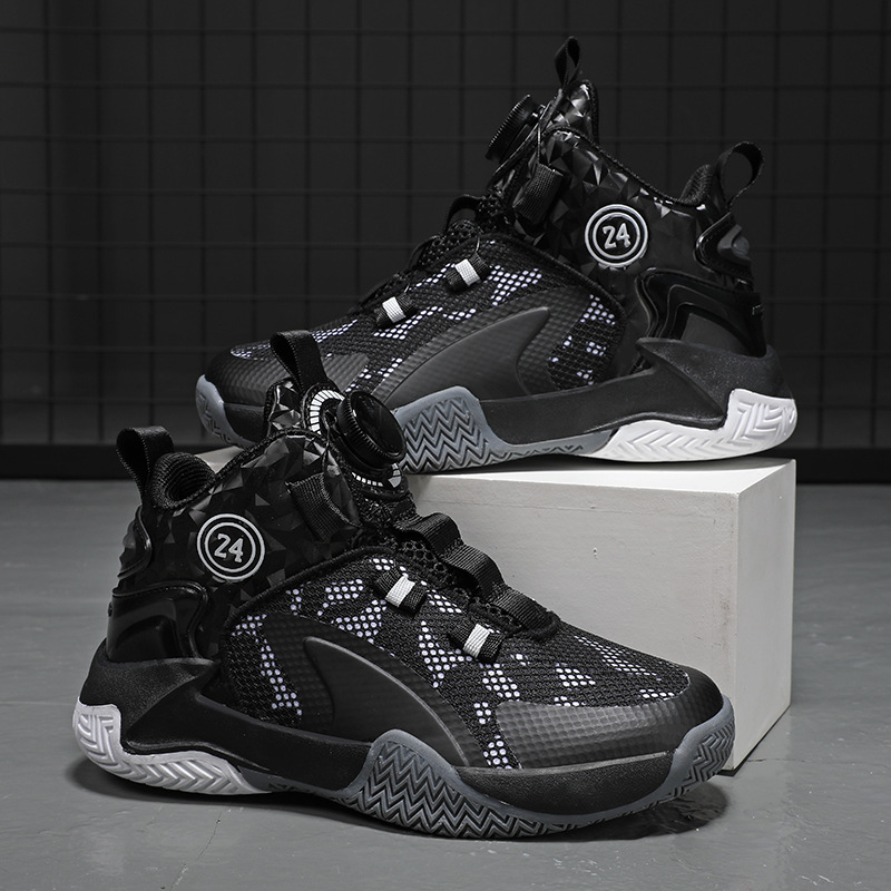 Kinder Basketball 2025 Neue Jungen Sport Mit Atmungsaktivem Mesh Für Jugendliche, Professionelle Praktische Anti Slip Und_voghion.com