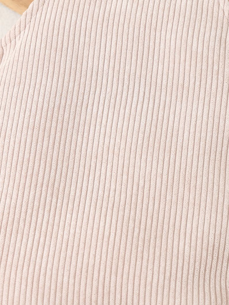Mother & Kids Foreign Trade Corduroy Towel Embroidered Rugby Adjustable Straps Romper Elastic Leg Opening Triangle Climbing_voghion.com