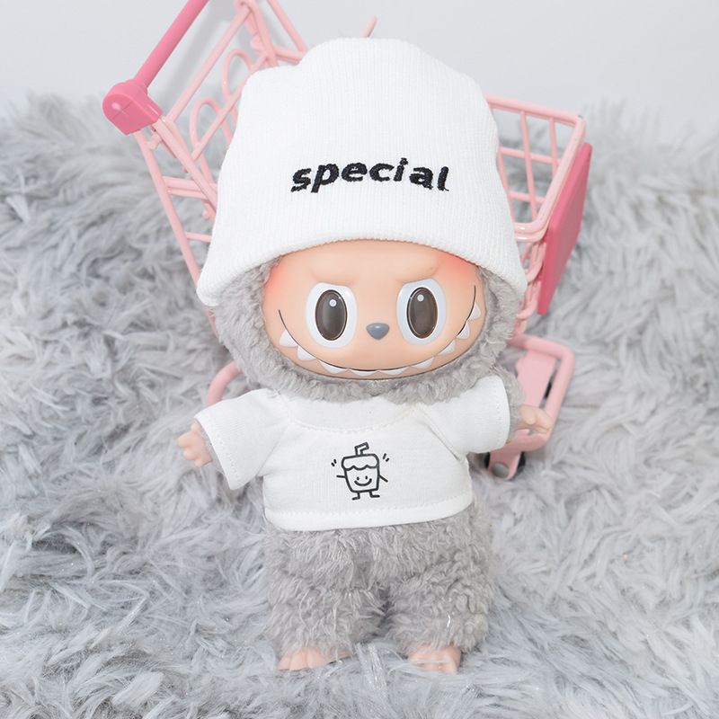 Dukketilbehør 17 cm vinyl blindanheng klær lue erstatning sport fritid nøkkelring baby_voghion.com