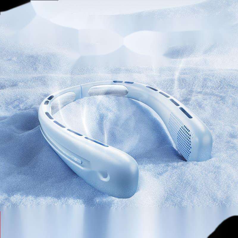 2025 Novi viseći ovratnik, tihi USB punjač, ultra dugotrajna baterija, prijenosni mali mini ventilator_voghion.com