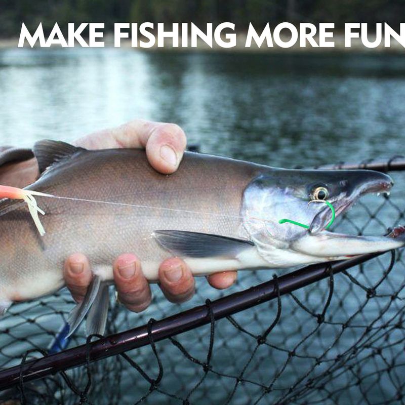 Deep Big Sea Eagle Beak Lure High Carbon Steel Fish Boat Swivel Fishing Hook 10 Pieces/Box_voghion.com