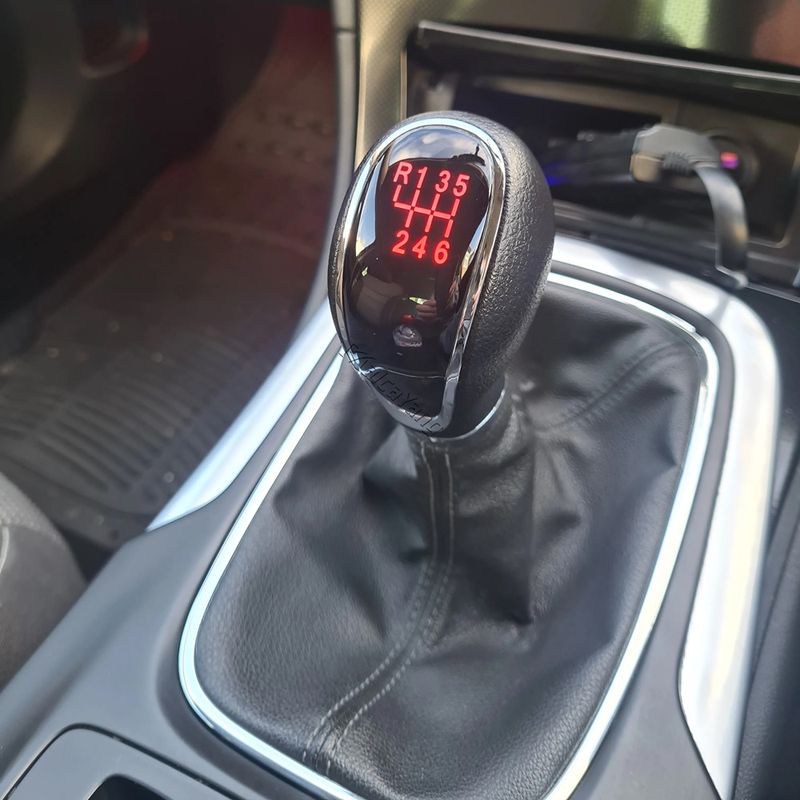 Pomello del cambio a LED per auto, manuale, 5/6 velocità, leva di ricambio per Vauxhall, Buick Ee GT/XT, Astra, 55565904_voghion.com