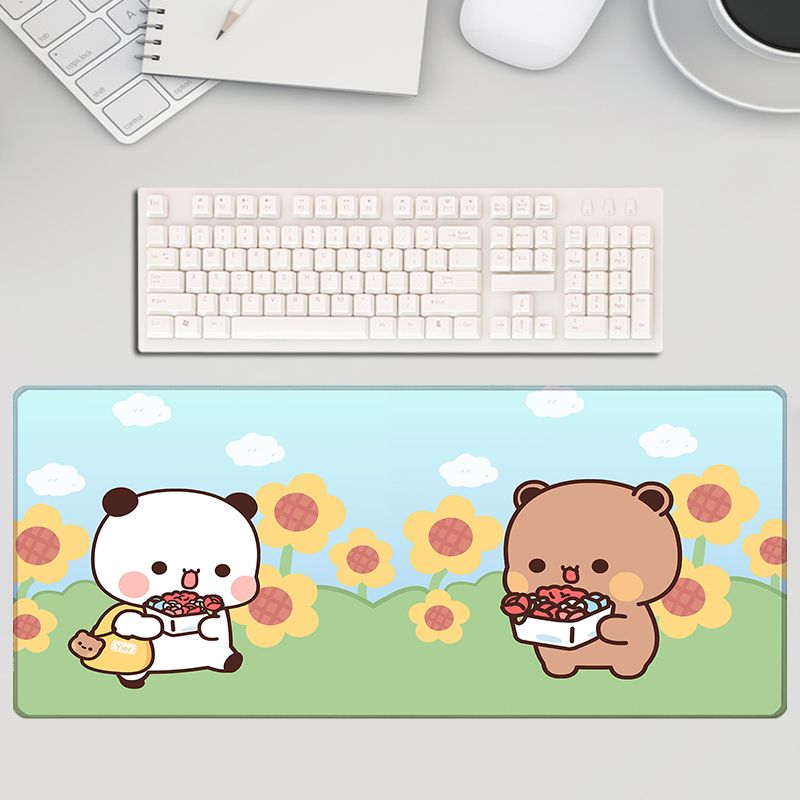 Unbeatable Quality One Or Two Cloth Mouse Oversized Good-looking Cartoon Desk Computer Office Game Non Slip Keyboard Pad_voghion.com