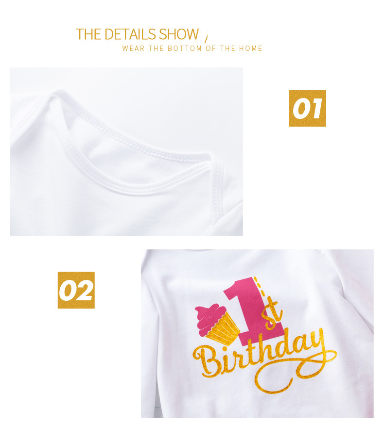 Langarm-Cartoon-Buchstaben-Haji-Mesh-Rockanzug für Kinder_voghion.com