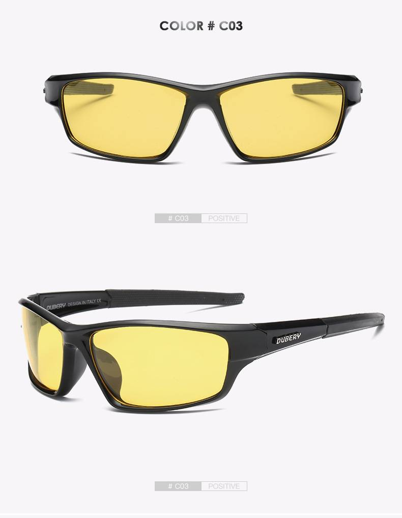 TGOGO 2024 Lunettes de soleil polarisées de sport pour hommes, légères, vision nocturne, nuances masculines, cyclisme, conduite, pêche, lunettes de protection UV 100 %_voghion.com