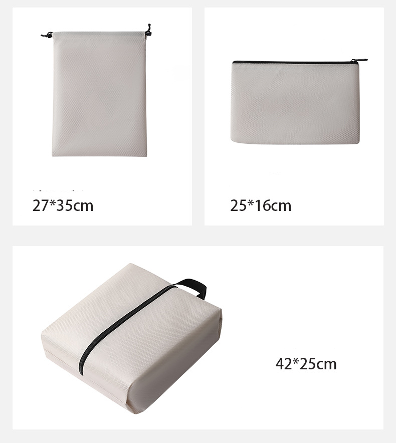 Aufbewahrungstaschen, wasserdichte Reise-Aufbewahrungstasche, Kompressions-Reisetasche, Koffer, dreiteiliges Set, Aufbewahrungstaschen-Set zur Klassifizierung von Kleidung_voghion.com