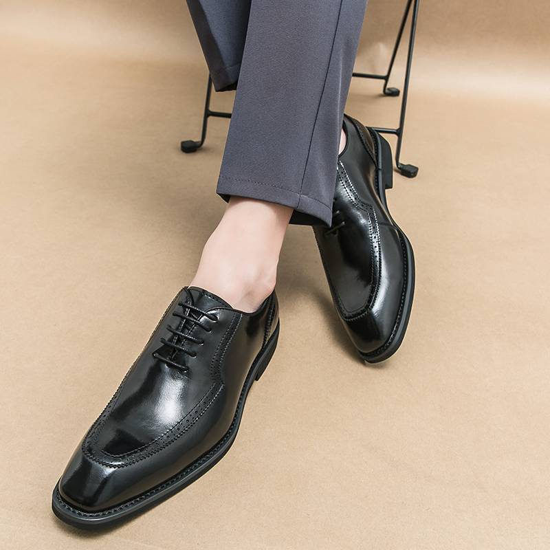 Newest Italian Oxford Shoes For Men Luxury Patent Leather Wedding Shoes Pointed Toe Dress Shoes Classic Derbies Plus Size 38-46_voghion.com