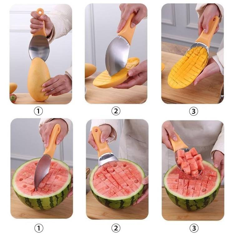 Multi-functional Manual Corer Fruit Flesh Separator_voghion.com
