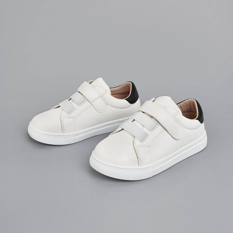 Girls' Shoes Velcro Sneakers For Men And Women Spring And Autumn White Shoes Trendy Waterproof Shoes All Match Casual Sneakers_voghion.com