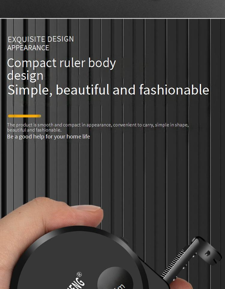 Black Gold Heavy-Duty Measuring Tape 3m/5m/7.5m/10m - Premium ABS+Steel Construction, Anti-Slip Grip, High Precision For Construction & DIY_voghion.com