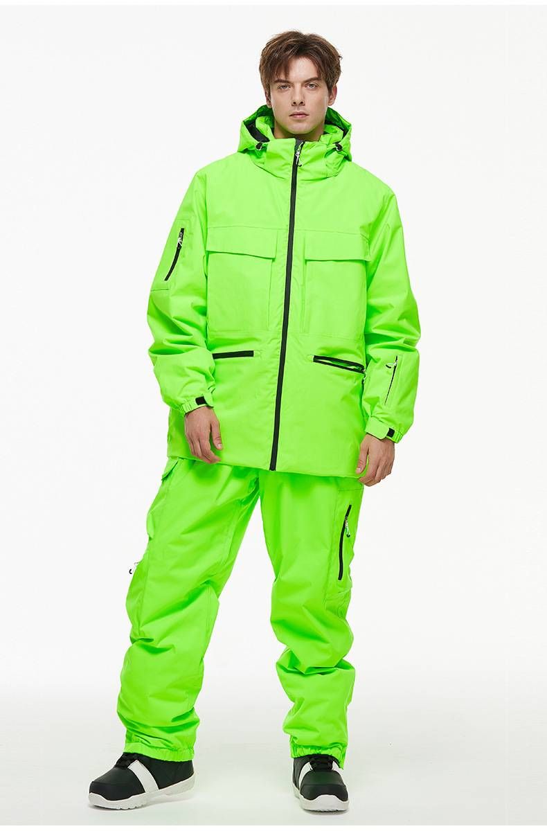 NOKO-Men's And Women's Ski Suit Sets For The 24-25 Season. Outdoor Windproof, Waterproof, And Warm Snowboard Jackets._voghion.com