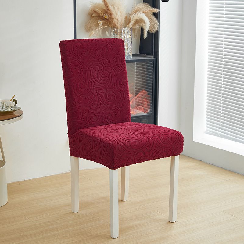 Coprisedie universali elasticizzate, coprisedie da pranzo a copertura totale, tessuto in poliestere antiscivolo e resistente, design geometrico moderno_voghion.com