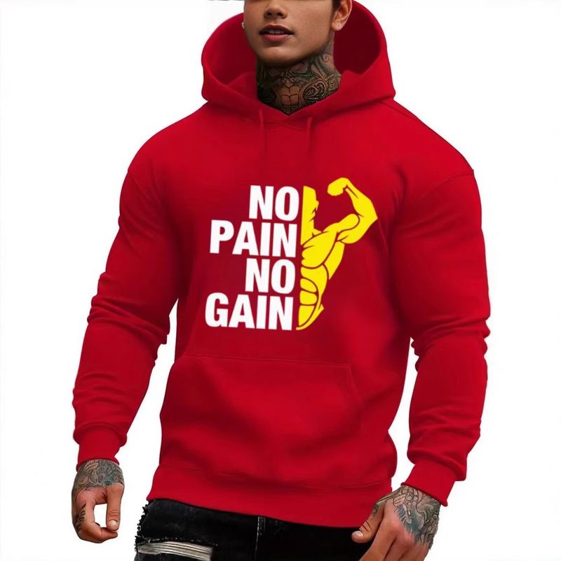 Großes lockeres Herren-Sweatshirt mit Buchstaben-Print, lässig, atmungsaktiv, mit Kapuze, lange Ärmel, S-2XL, europäische Größe_voghion.com