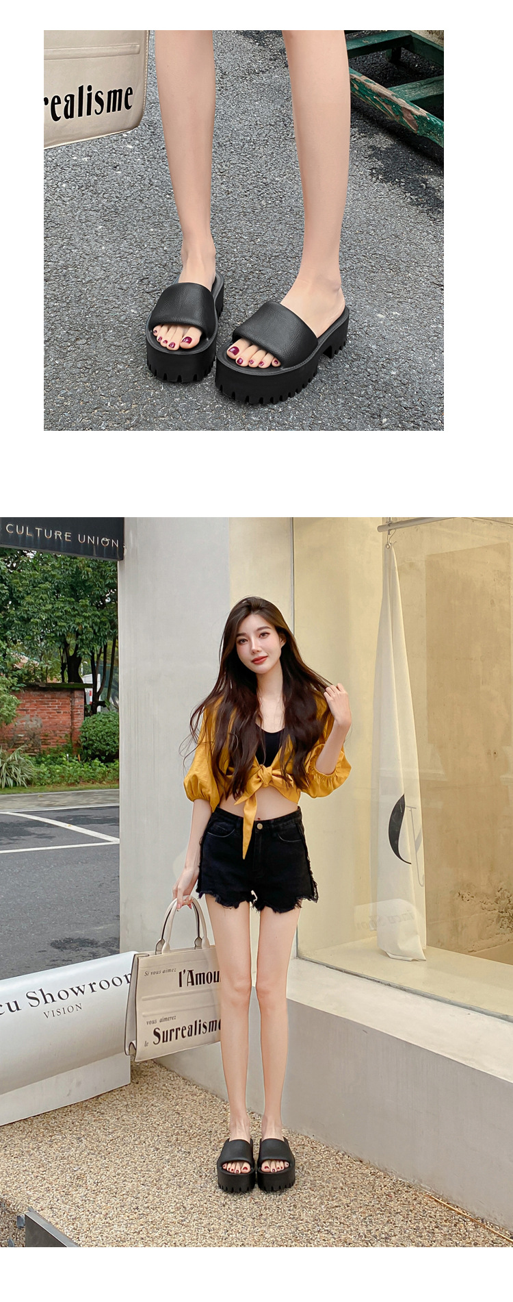 Women's Ladies Thongs Indoor Party Fabric Non-Slip_voghion.com