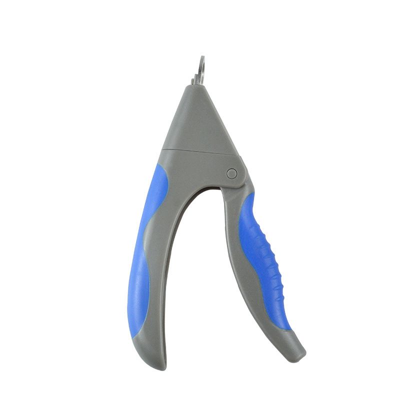 Cortador de unhas com cabo de lâmina de aço inoxidável multiuso, suprimentos para animais de estimação_voghion.com