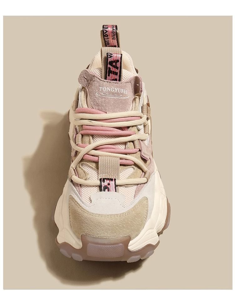 Stile europeo altezza crescente papà femmina nicchia primavera e autunno nuove scarpe versatili, bambini casual suola spessa_voghion.com
