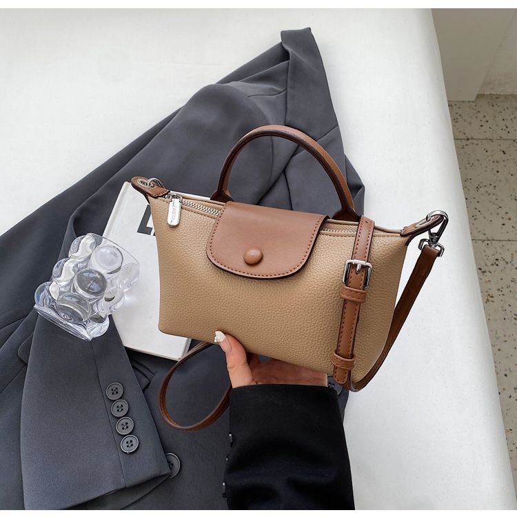 High quality texture handbag 2024 New Dragon bags Xiang popular dumpling versatile single shoulder crossbody bag_voghion.com