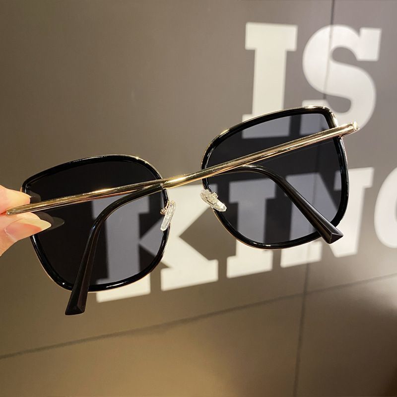Sonnenbrillen Damen Sommer Neue Sonnenbrillen Sonnenschutzbrillen Zeigen Kleines Gesicht Rundes Gesicht Augen Sonnenbrille Großer Rahmen_voghion.com