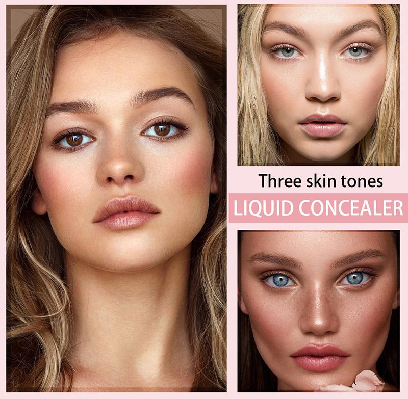 Zijdezachte Hydraterende Concealer Volledige Dekking Waterdicht Blijvende Donkere Kringen Corrector Foundation Crème Basis Make-Up Cosmetica_voghion.com
