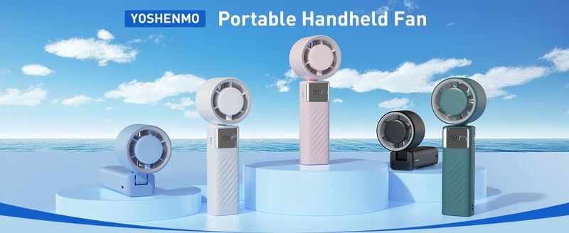 Wentylator składany Turbine Tech - 199 prędkości, 20 godzin pracy_voghion.com