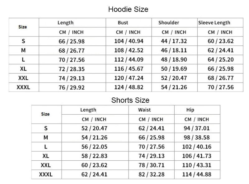 Streetwear männer Zwei Stück Sets Hoodie Langarm Einfarbig Fleece Trainingsanzüge Mit Kapuze Sweatshirt Und Shorts Anzüge Männer Outfits_voghion.com
