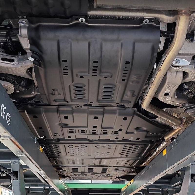 24 AITO M9/M7 Chassis-Schutzplatte, Aluminiumlegierungsmaterial, 6-teiliges Set, Originalfahrzeuggröße, zerstörungsfreie Installation_voghion.com