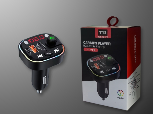 Φορτιστής αυτοκινήτου με αναπαραγωγή Bluetooth, hands-free, ποιότητα ήχου χωρίς απώλειες, αναπτήρας αυτοκινήτου PD, φορτιστής αυτοκινήτου, γρήγορη φόρτιση_voghion.com