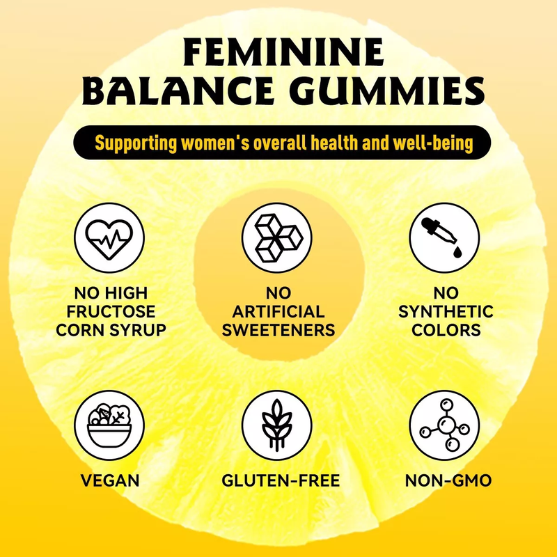 Gume Vital Source Feminine Balance - Ananas Hawaiian 60 de gume_voghion.com