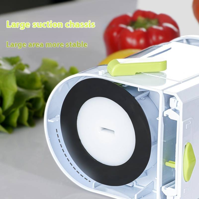 Affettatrice manuale a manovella per patate a cascata, tagliatrice a spirale per cipolle, carote, cetrioli, zucchine, utensile da cucina gratuito, tagliaverdure multifunzione._voghion.com
