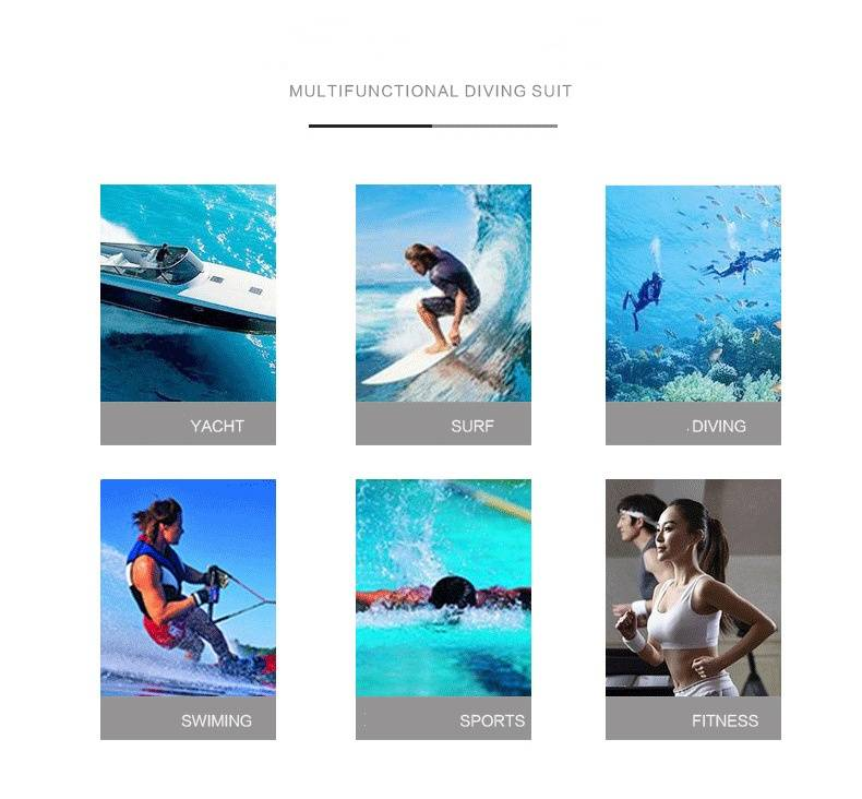 Men's Diving Suits, Competition Training, Men's Long-sleeved Swimsuits, Surfing Sun-protective Clothing, Wet Suits_voghion.com