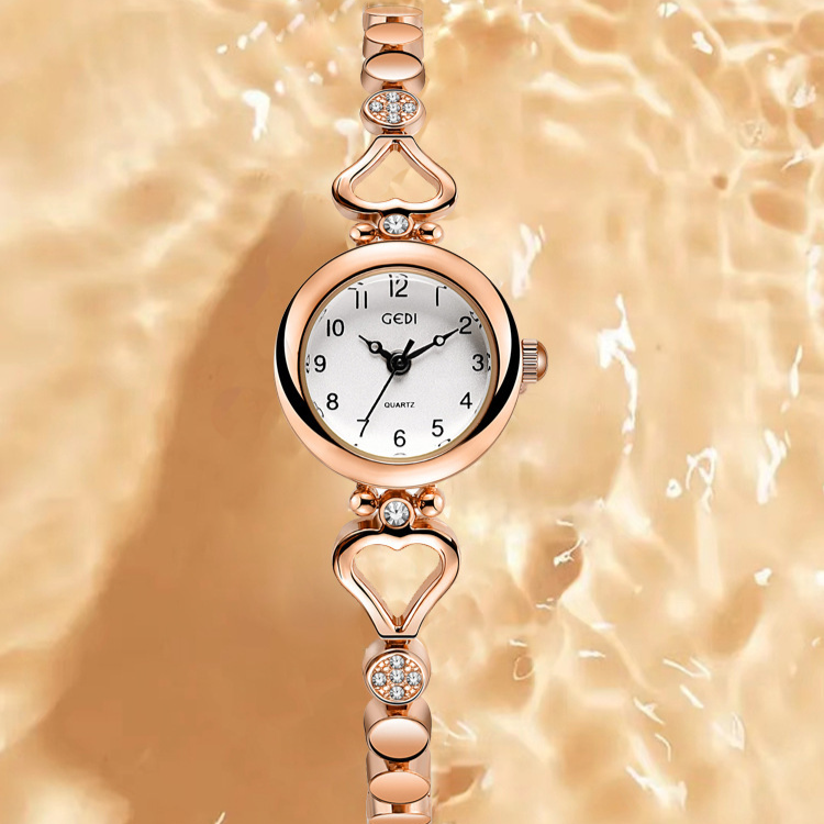 Women's Watches Exquisite Alloy Women's Watch Small And High-end Quartz Watch Women's Waterproof Light Luxury Bracelet Watch_voghion.com