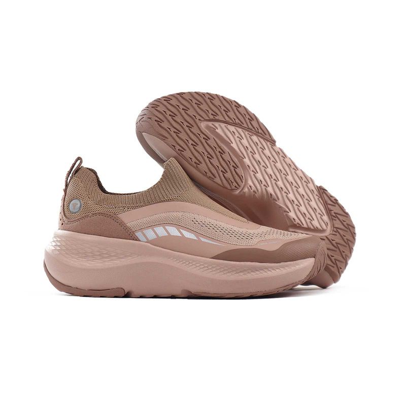 Tênis de malha sem cadarço: designs em tons neutros e quentes para conforto diário sem esforço._voghion.com