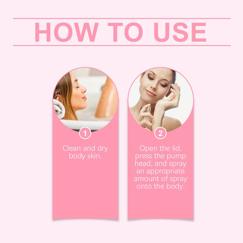 Cherry Blossom Body Perfume Spray Keep Fragrance With You Fresh Elegant Soft And Moisturizing Spray_voghion.com