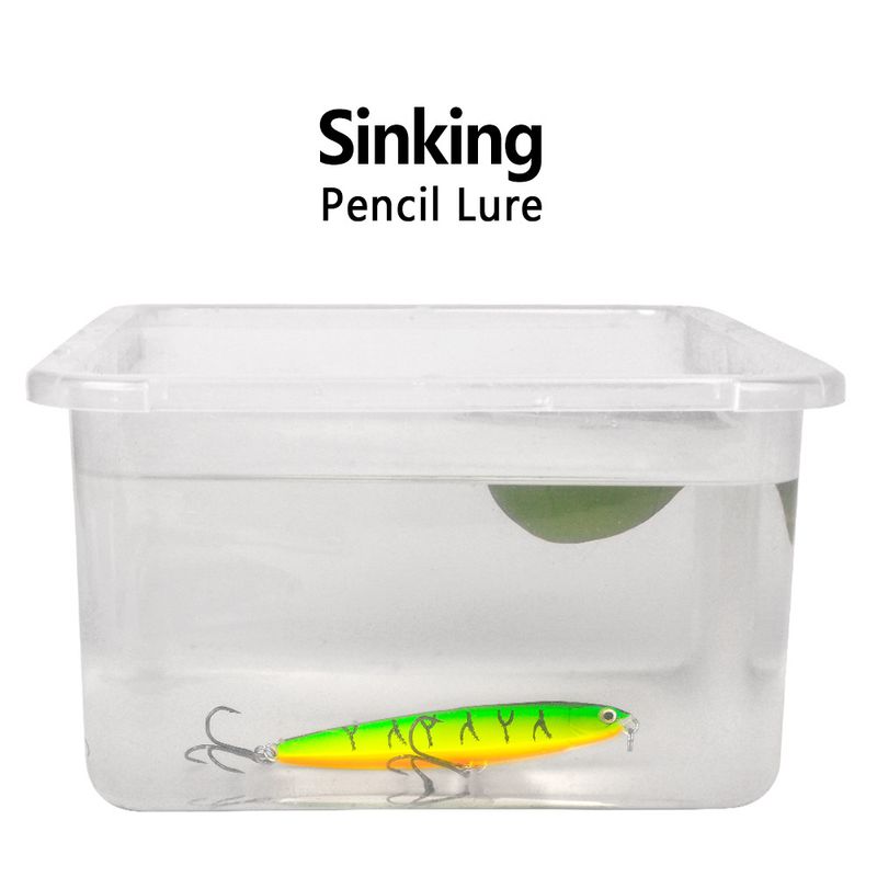 Pencil Sinking Long Casting Lure 10/14/18/24 Grams Bionic Hard Bait Fishing Tackle_voghion.com