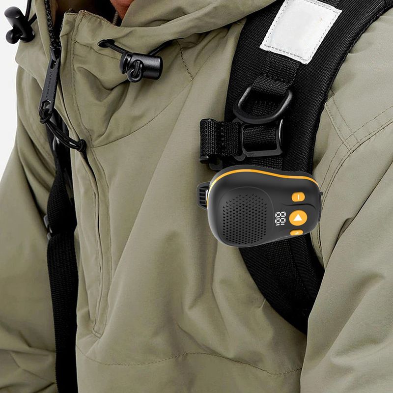 Nowy mini głośnik Bluetooth do biegania i jazdy na rowerze na świeżym powietrzu. Przenośny odtwarzacz muzyki. Kompaktowy głośnik._voghion.com